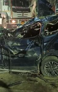 Meerut Car Accident 