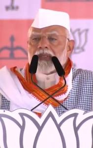 PM Modi reiterated his stance that he would never indulge in "Hindu-Muslim" politics while underlining he has worked for development of all sections of society.