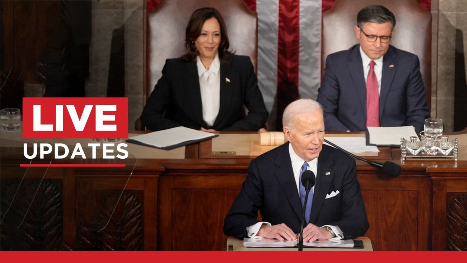 US President Joe Biden address the congress in the 2024 State of The Union