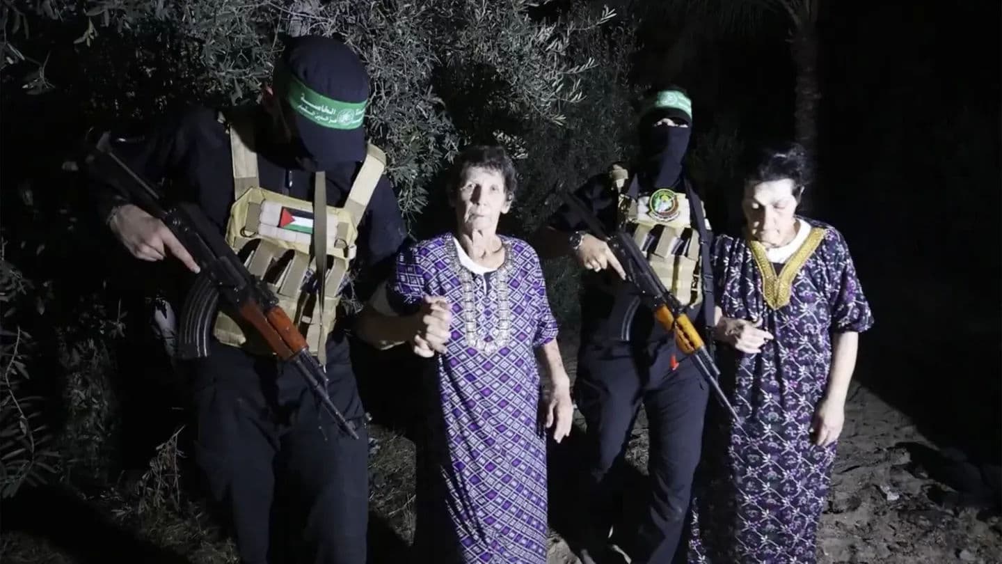 Hamas released 2 Israeli women 