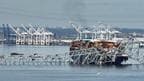 The MS Dali collided with one of the support structures of the Francis Scott Key Bridge on Tuesday. 