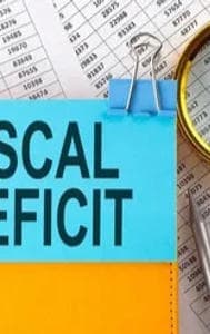 October sees 45% fiscal deficit