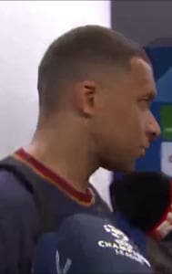 Kylian Mbappe storms off post match interview