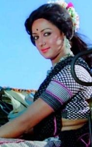 Hema Malini as Basanti in Sholay