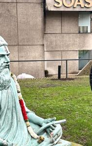 Thiruvalluvar Statue At SOAS University, London 