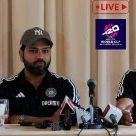 Rohit Sharma, Ajit Agarkar T20 World Cup Press Conference LIVE Update