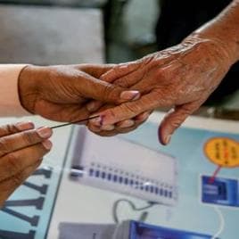 Home voting conducted in Jammu Lok Sabha constituency