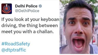 'Look Between X And Y Letters On Keyboard' Goes Viral | Delhi Police Reacts